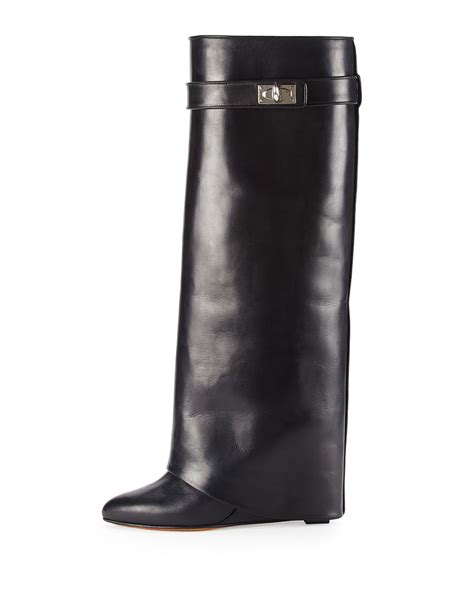 how much is givenchy boots|givenchy fold over boots.